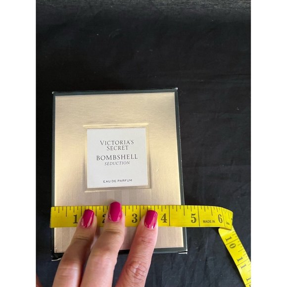 Victoria Secret Bombshell Box Empty Container ONLY BOX 5.5" x 4.5" x 4.5" - Picture 5 of 6